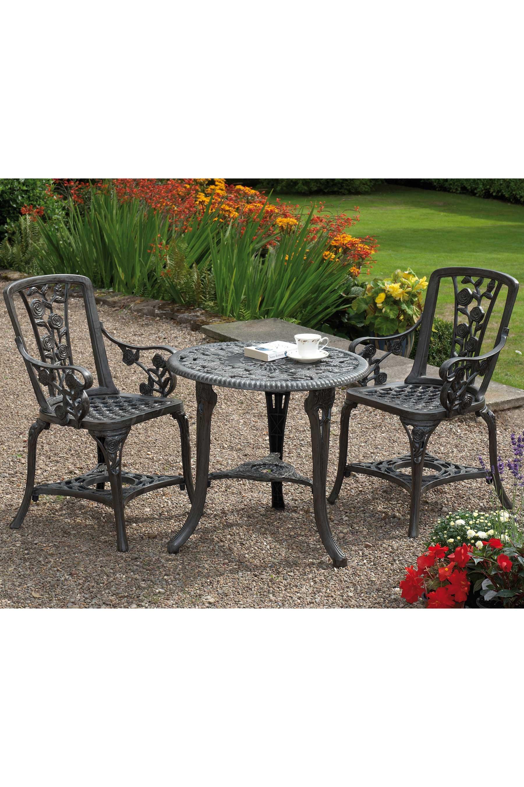 greenhurst rose armchair bistro set