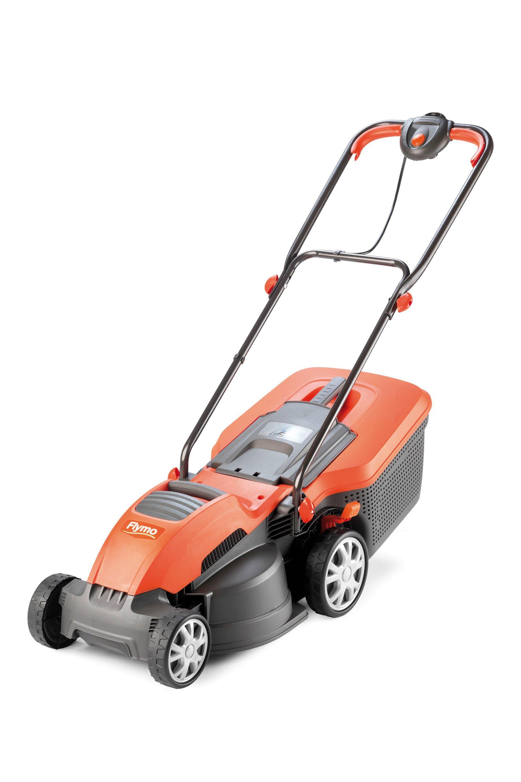 flymo speedi-mo 360c lawnmower - orange