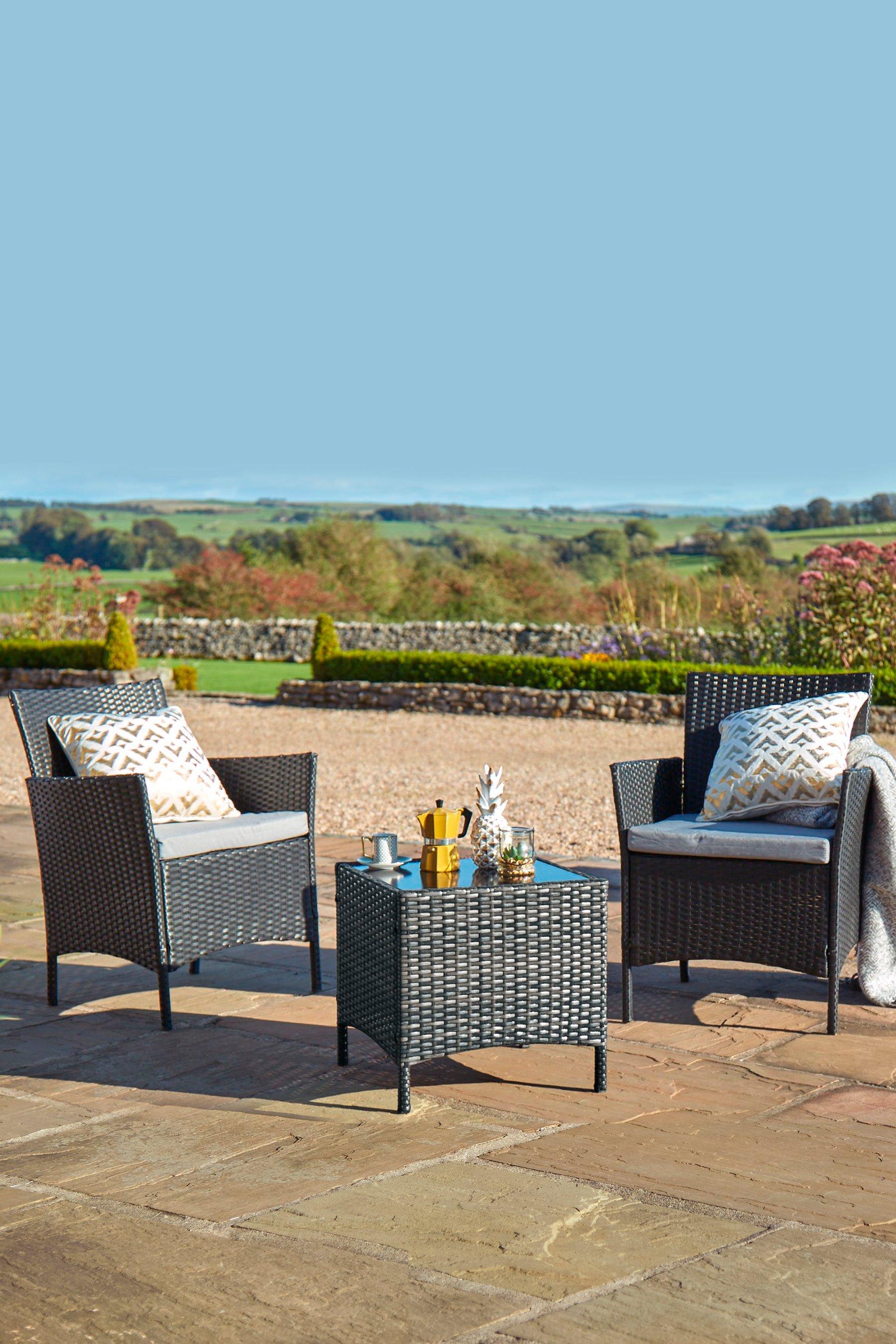 sorrento rattan bistro set