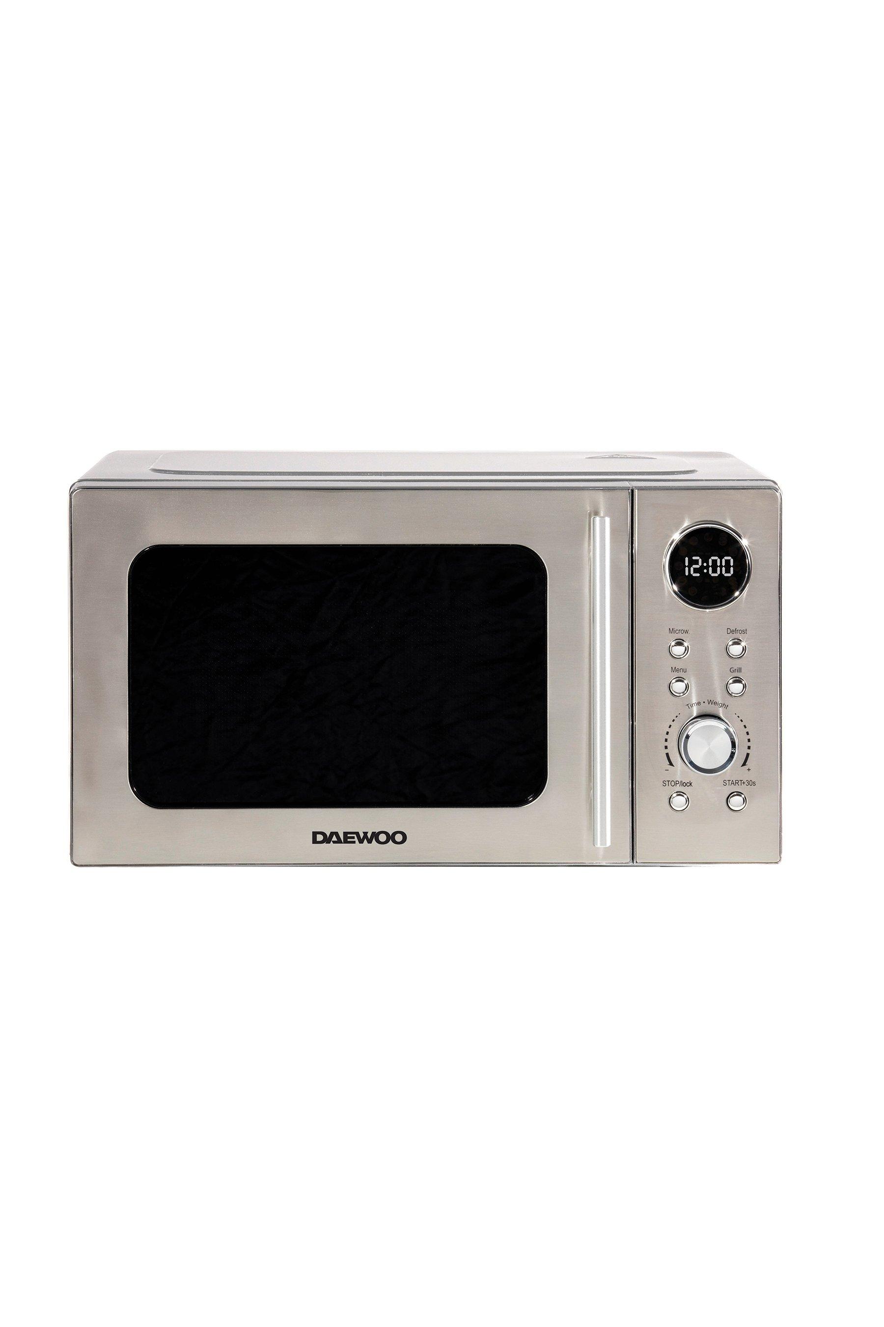 Russell Hobbs 20 L Silver Digital Microwave with Buckingham Quiet