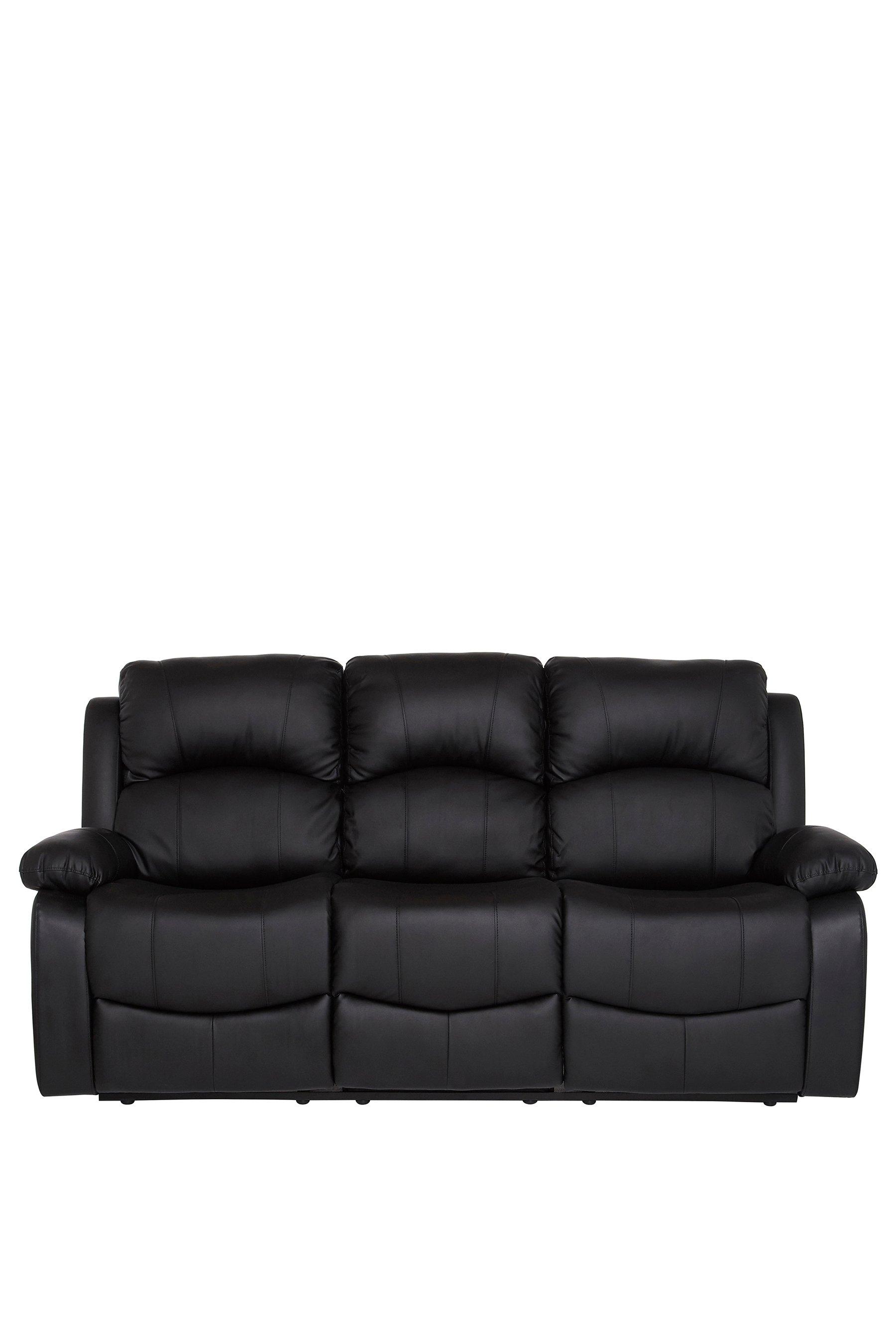 Faux Leather 2 Seater Recliner Sofa | Studio