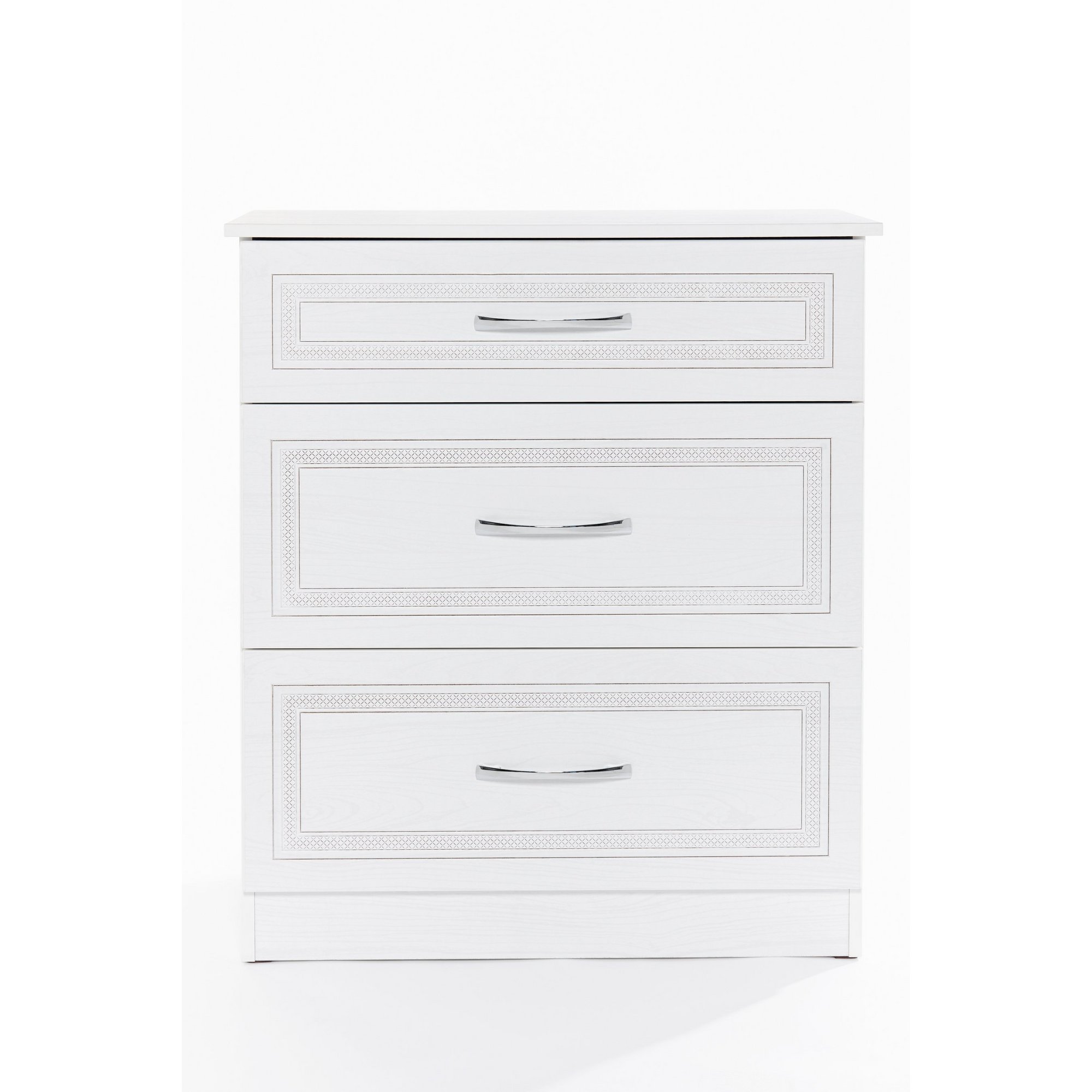Image of Dorset 3 Drawer Ready Assembled Chest of Drawers