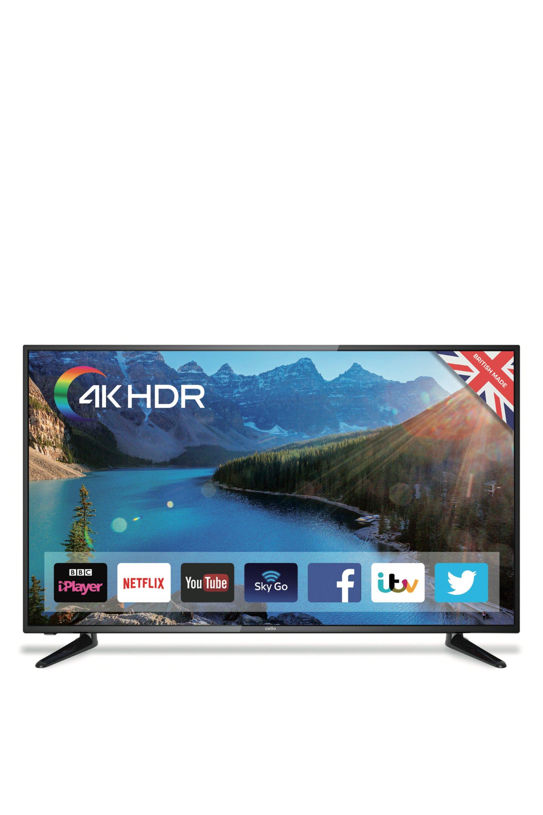 Cello 55 Inch C55sfs4k 4k Ultra Hd Smart Android Tv Studio