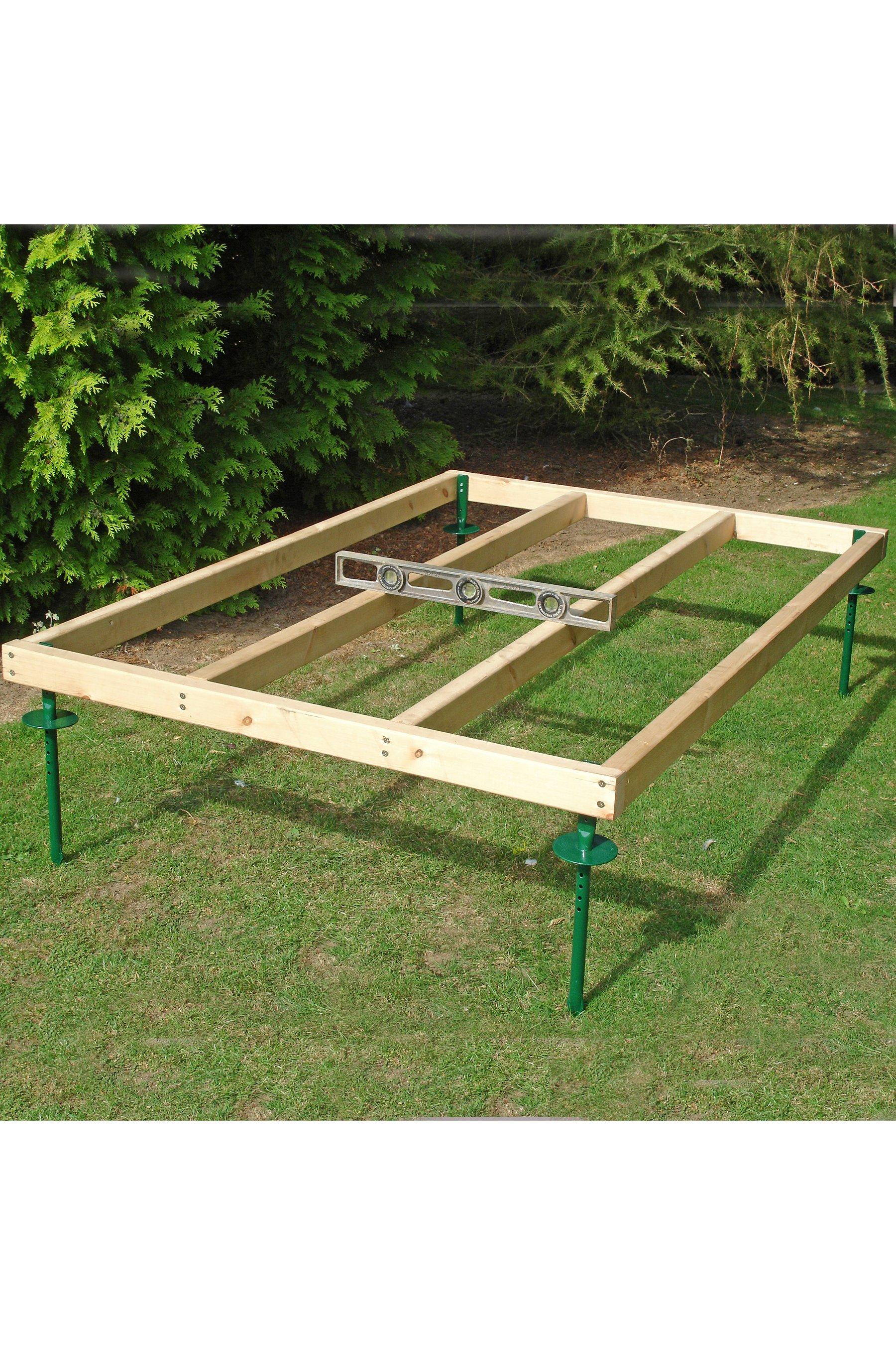 adjustable shed base