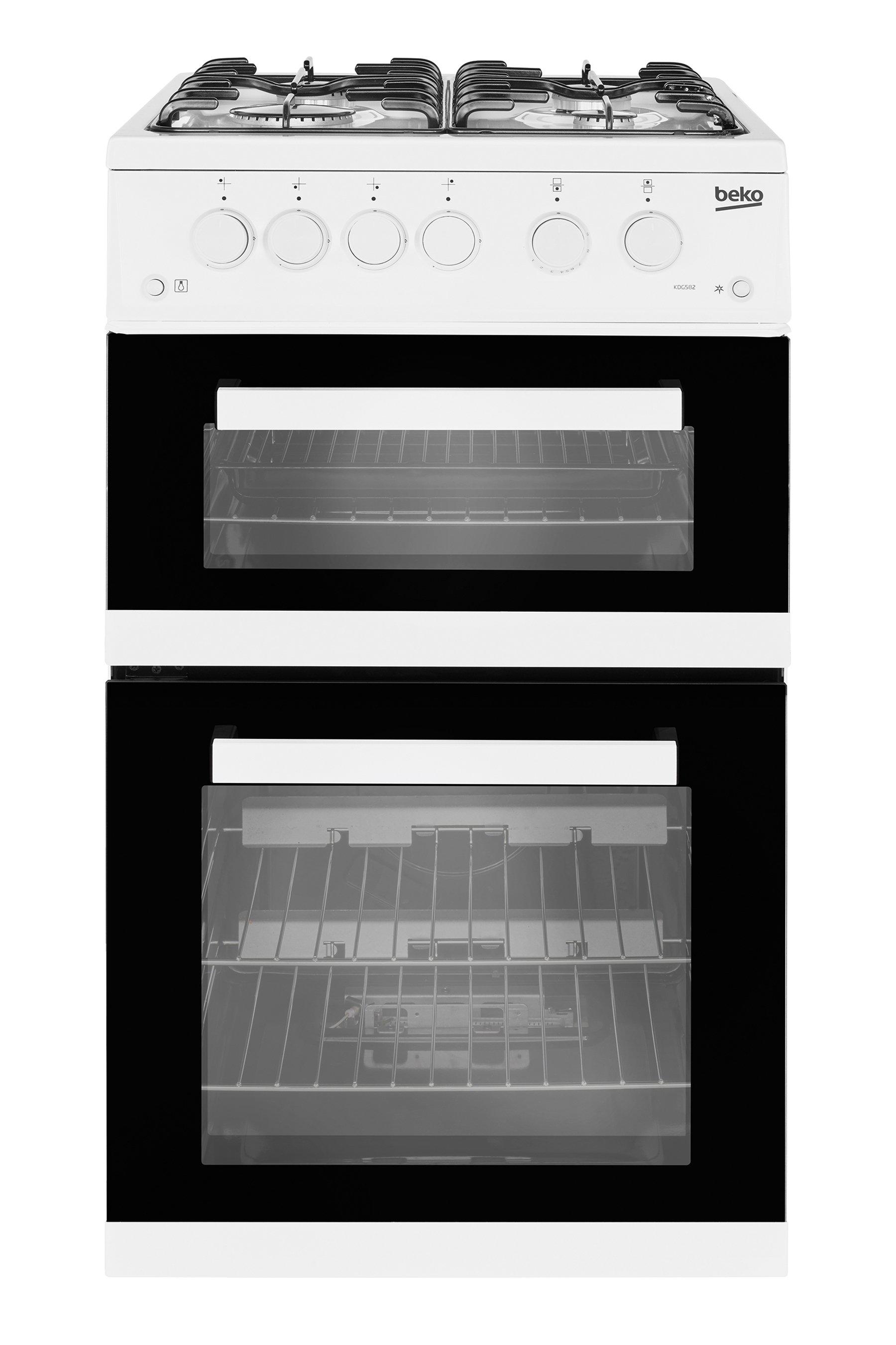 Beko Kdg581w Gas Cooker With Grill White Beko UK