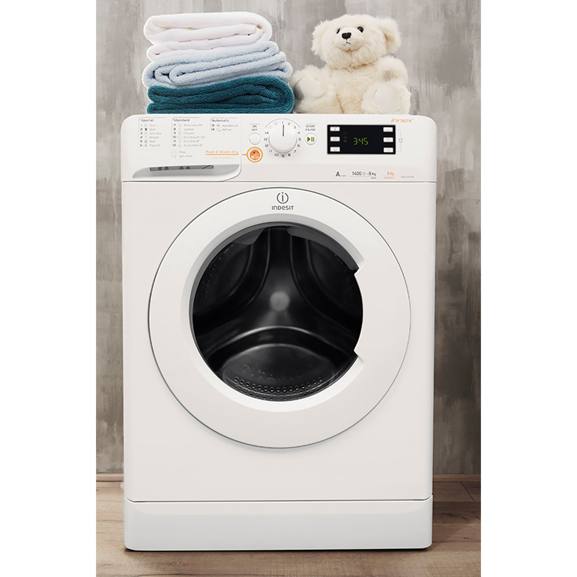 Indesit Indesit Innex 8kg/6kg Washer Dryer | White