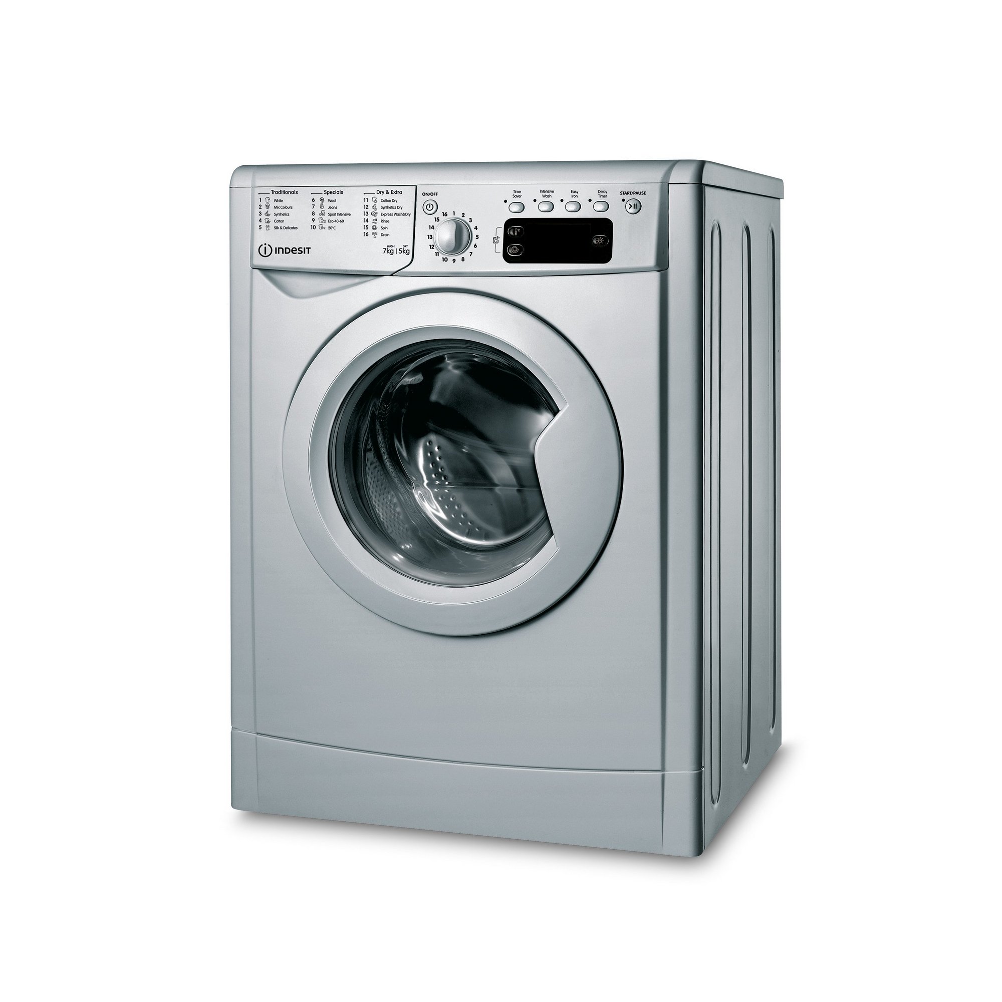 Indesit Indesit 7kg/5kg Washer Dryer | Silver