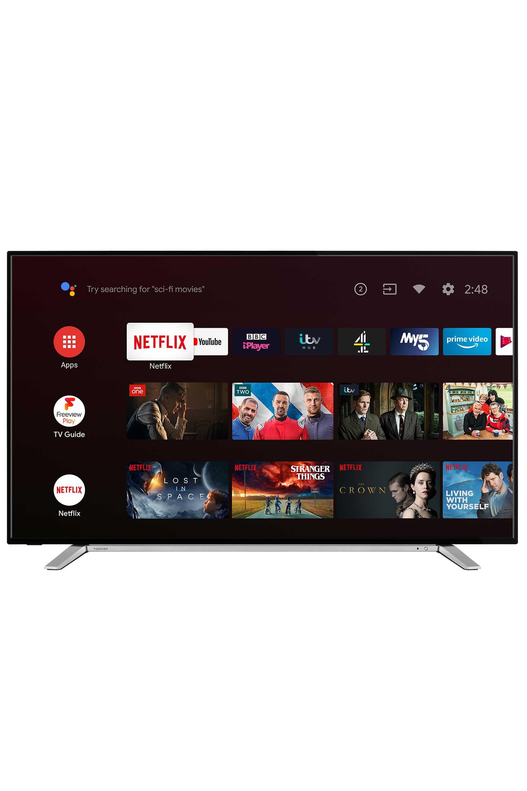Toshiba 50 Inch 50Ua2b63db Smart 4K Ultra Hd Hdr Led Tv With Goog ...