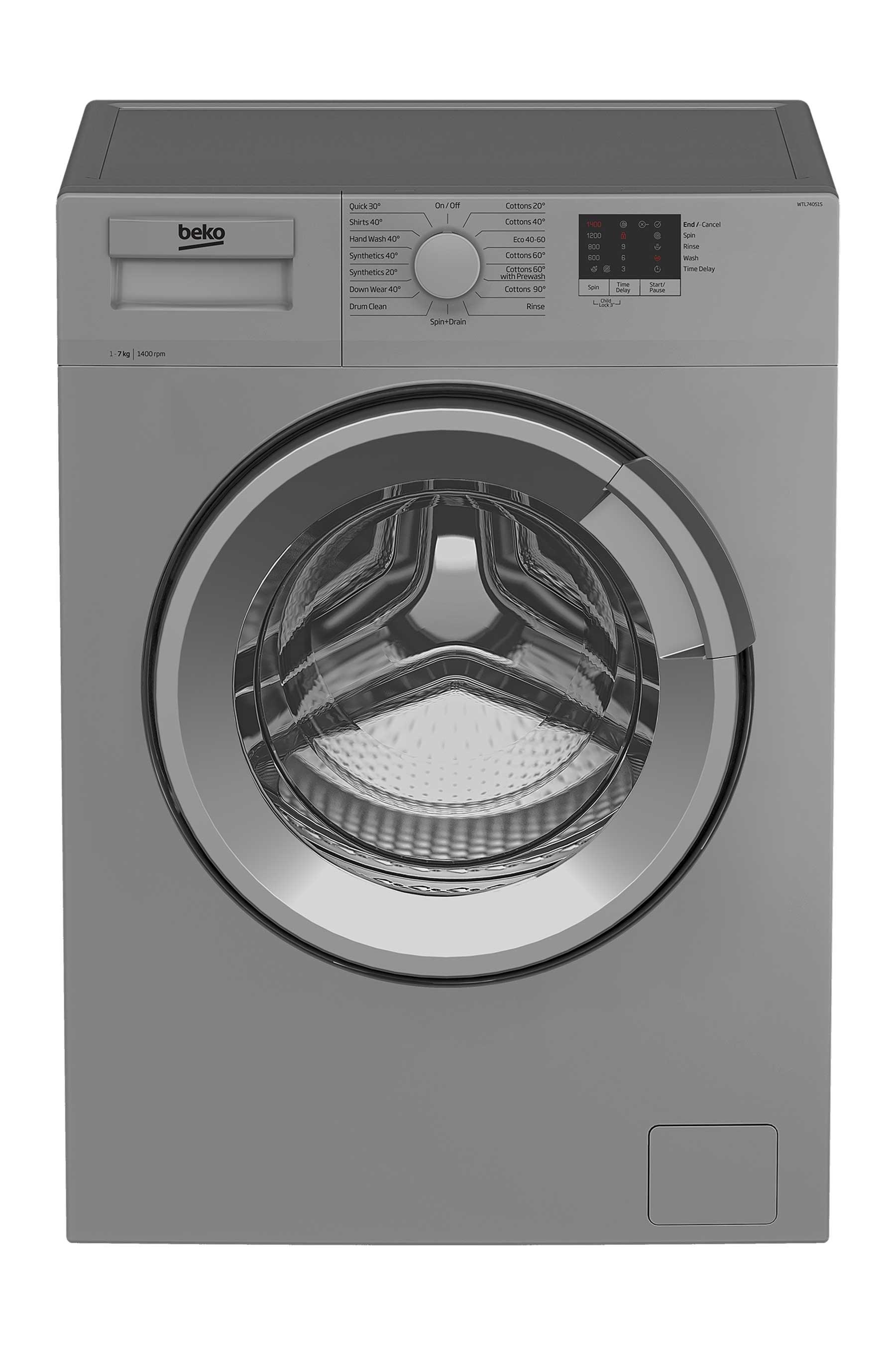 Beko Wtl72052w Freestanding 7kg 1200 Spin Washing Beko Wtl72052w Freestanding 7kg 1200 Spin 8850