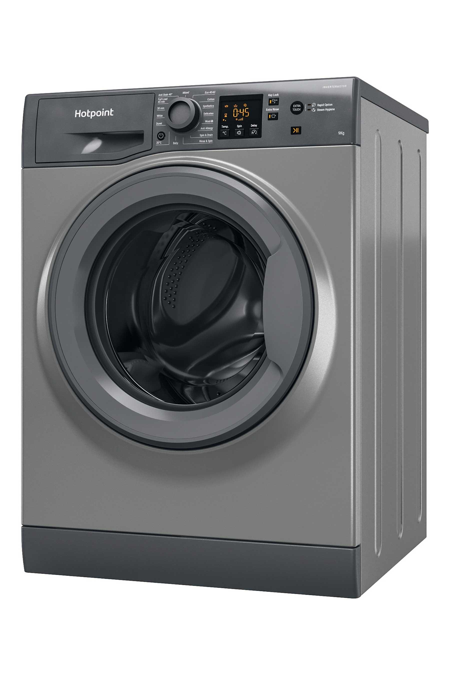 Hotpoint Nswr 944C Wk Uk N 9 Kg 1400 Spin Washing Machine White
