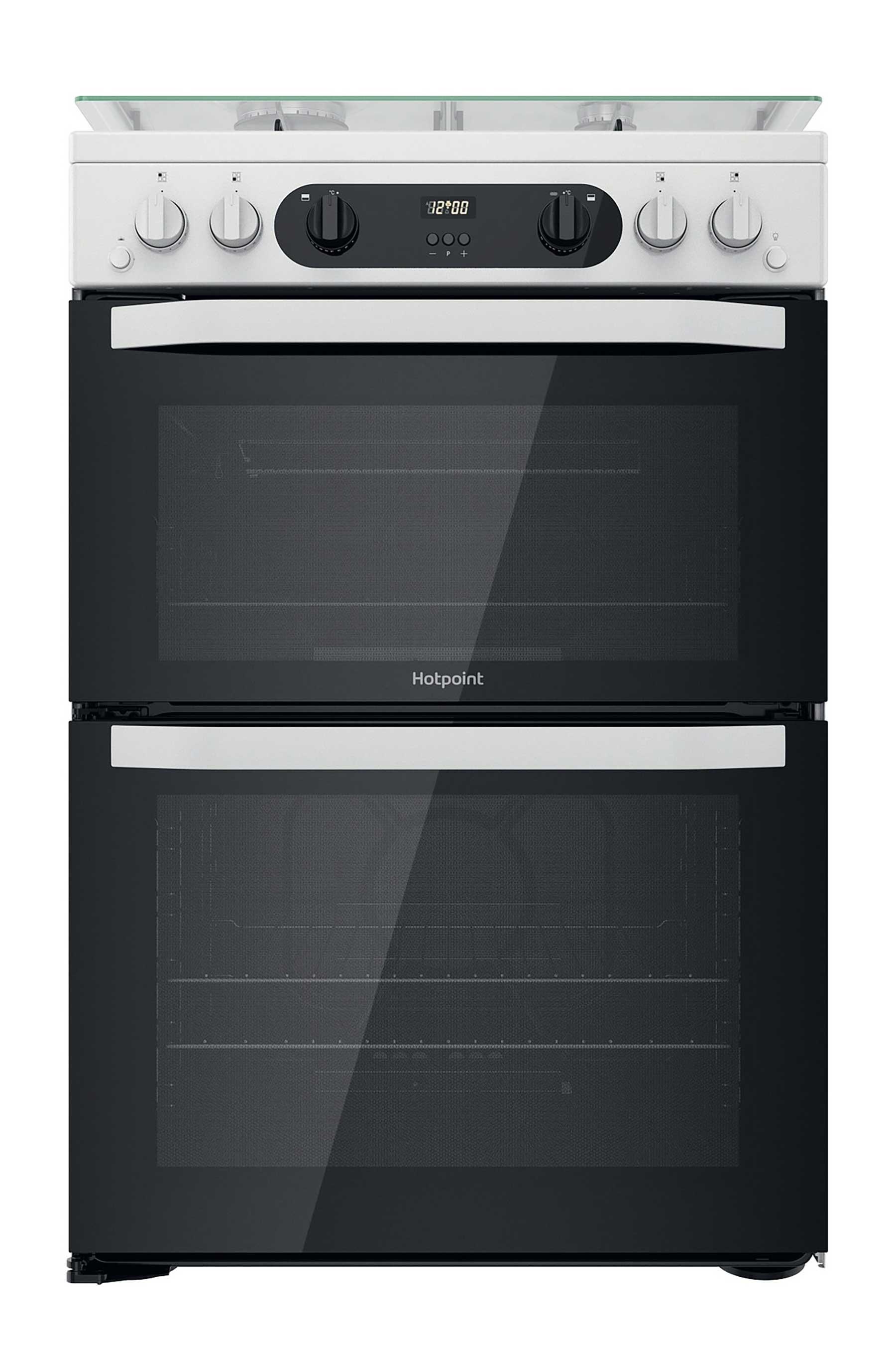 swan sx15862w 60cm double gas cooker white Swan sx15862w 60cm double