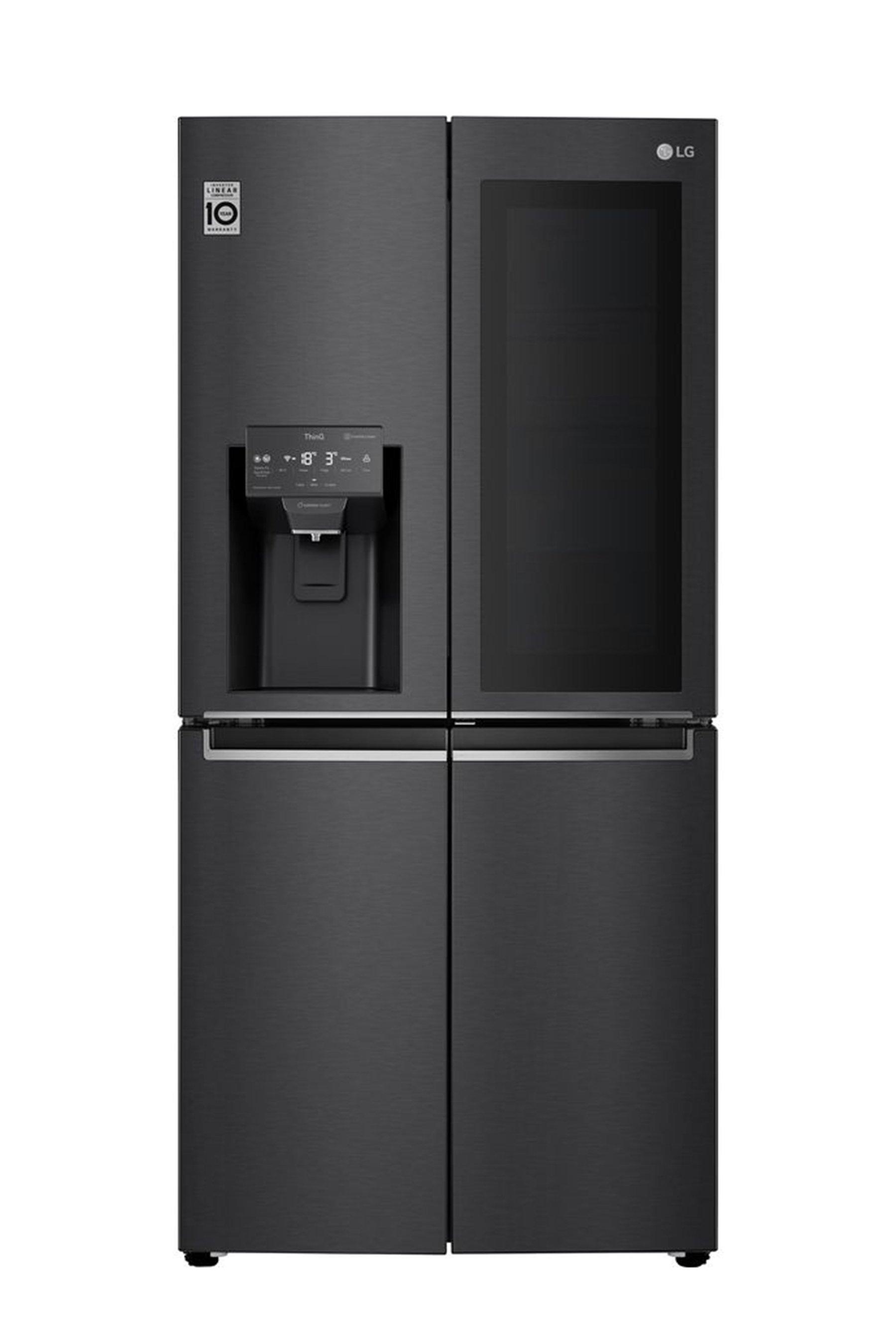 lg gsx960mccz instaview fridge freezer in matt bla Lg gsx960mccz