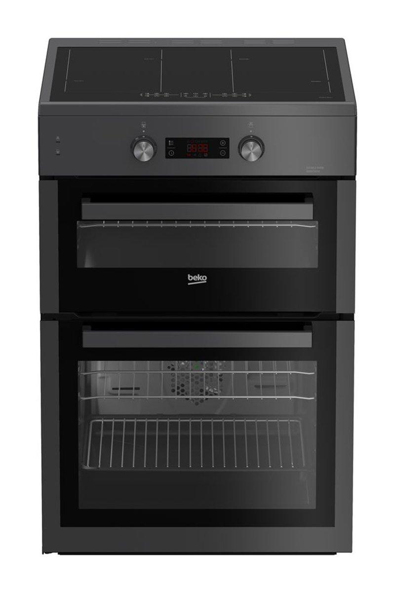 beko pro xdc663sm 60 cm electric cooker silver sil Beko pro xdc663sm