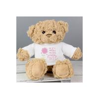 Image of Id Pick You Teddy Bear with Personalised T-Shirt