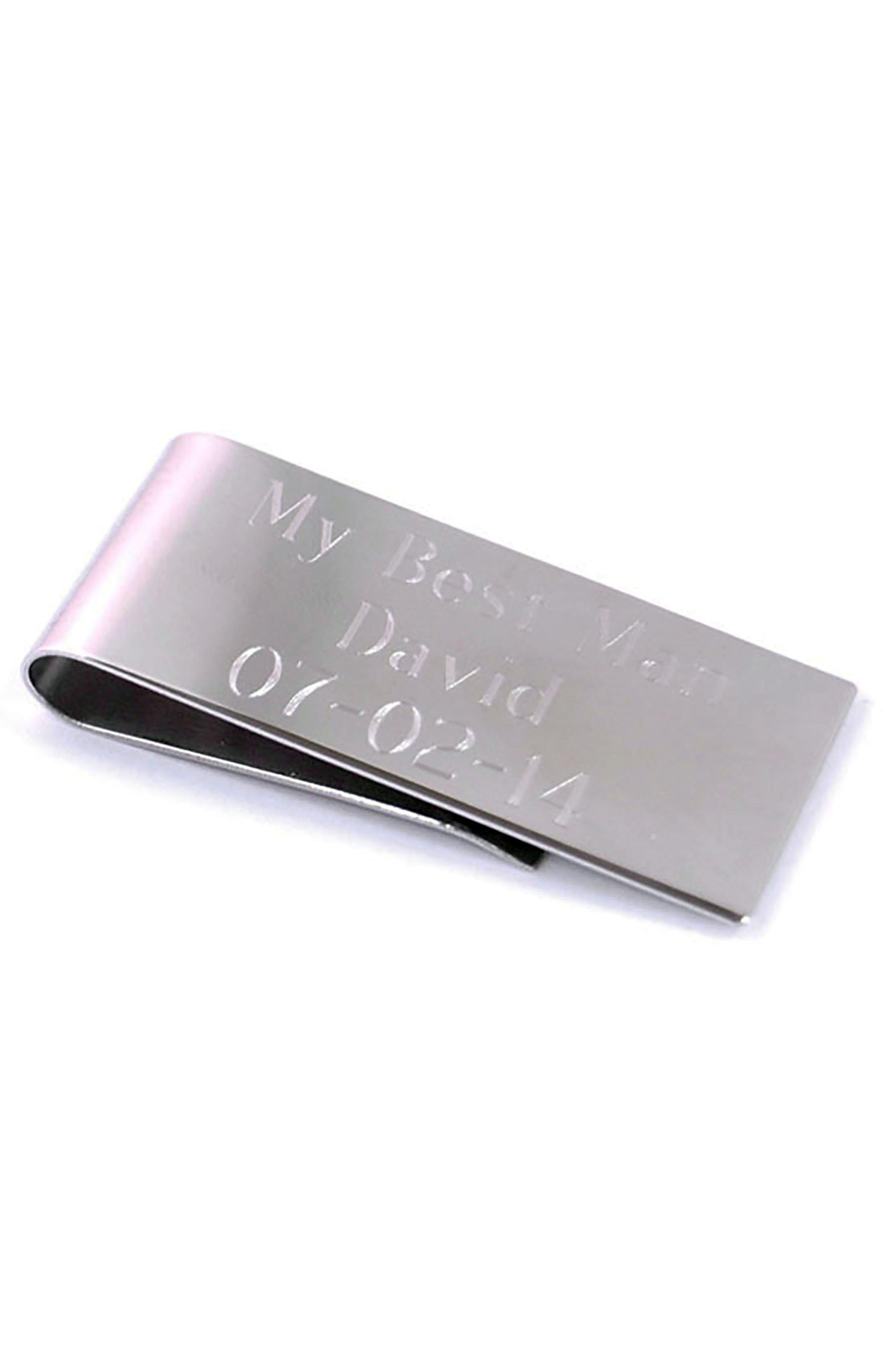 Personalised Plain Money Clip | Studio