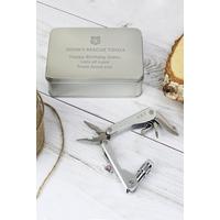 Image of Personalised Shield Motif Multifunctional Pliers