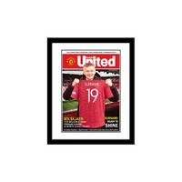 Image of Personalised Manchester United FC Magazine Cover - Framed
