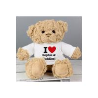 Image of Personalised I HEART Teddy