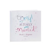 Image of Personalised OMG Wedding Invitations