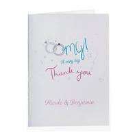 Image of Personalised OMG Thank You Cards