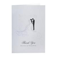 Image of Personalised Silhouette Thank You Cards