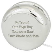 Image of Personalised Silver Yoyo