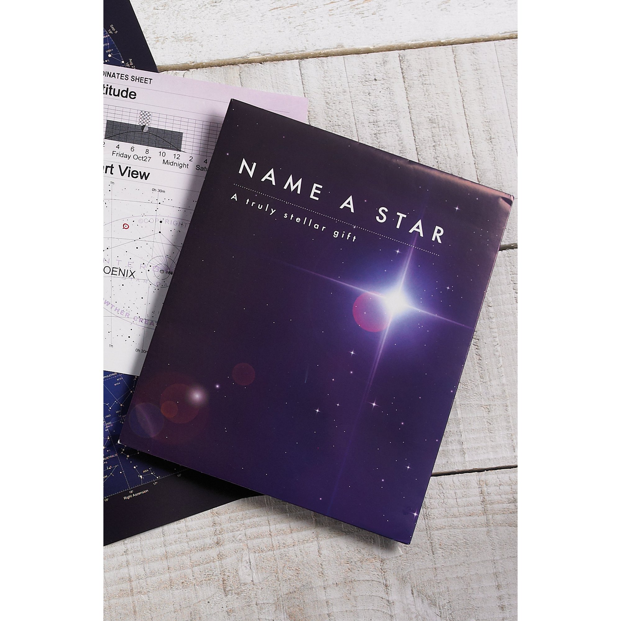 Image of Personalised Name a Star Gift