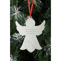Image of Personalised Angel Decoration