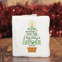 Image of Personalised Its Beginning To Look A Lot Like Christmas Message Card