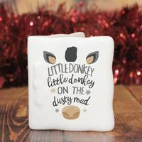 Image of Personalised Little Donkey Message Card