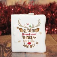 Image of Personalised Rudolph the Red-Nosed Reindeer Message Card