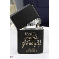 Image of Personalised Worlds Greatest Grandad Lighter