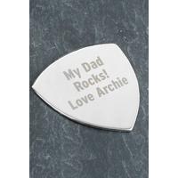 Image of Personalised Silver Plectrum