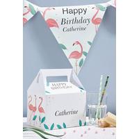 Image of Personalised Flamingo Bunting