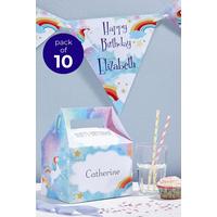 Image of Personalised 10 Unicorn Boxes