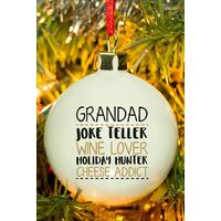 Image of Personalised 4 things about…Bauble