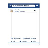 Image of Personalised Social Media Selfie Frame