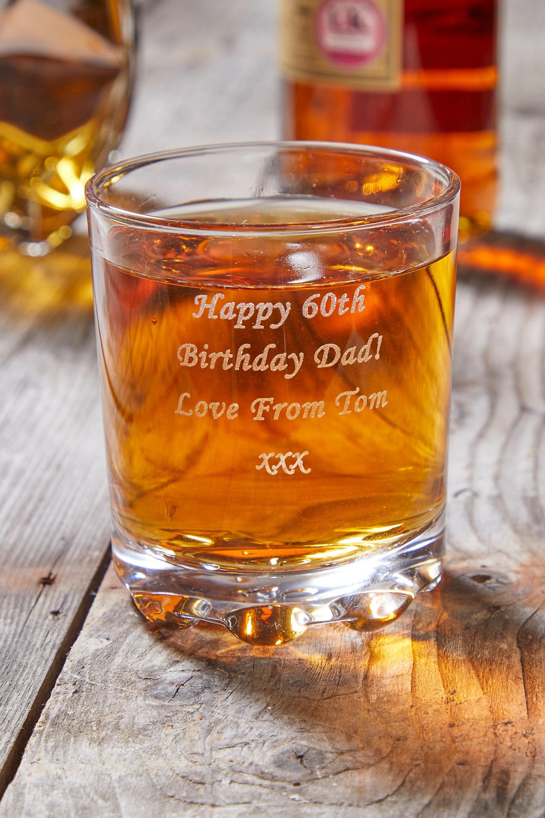personalised stern whisky glass