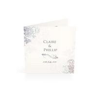 Image of Personalised 40 Delicate Floral Evening Invitations