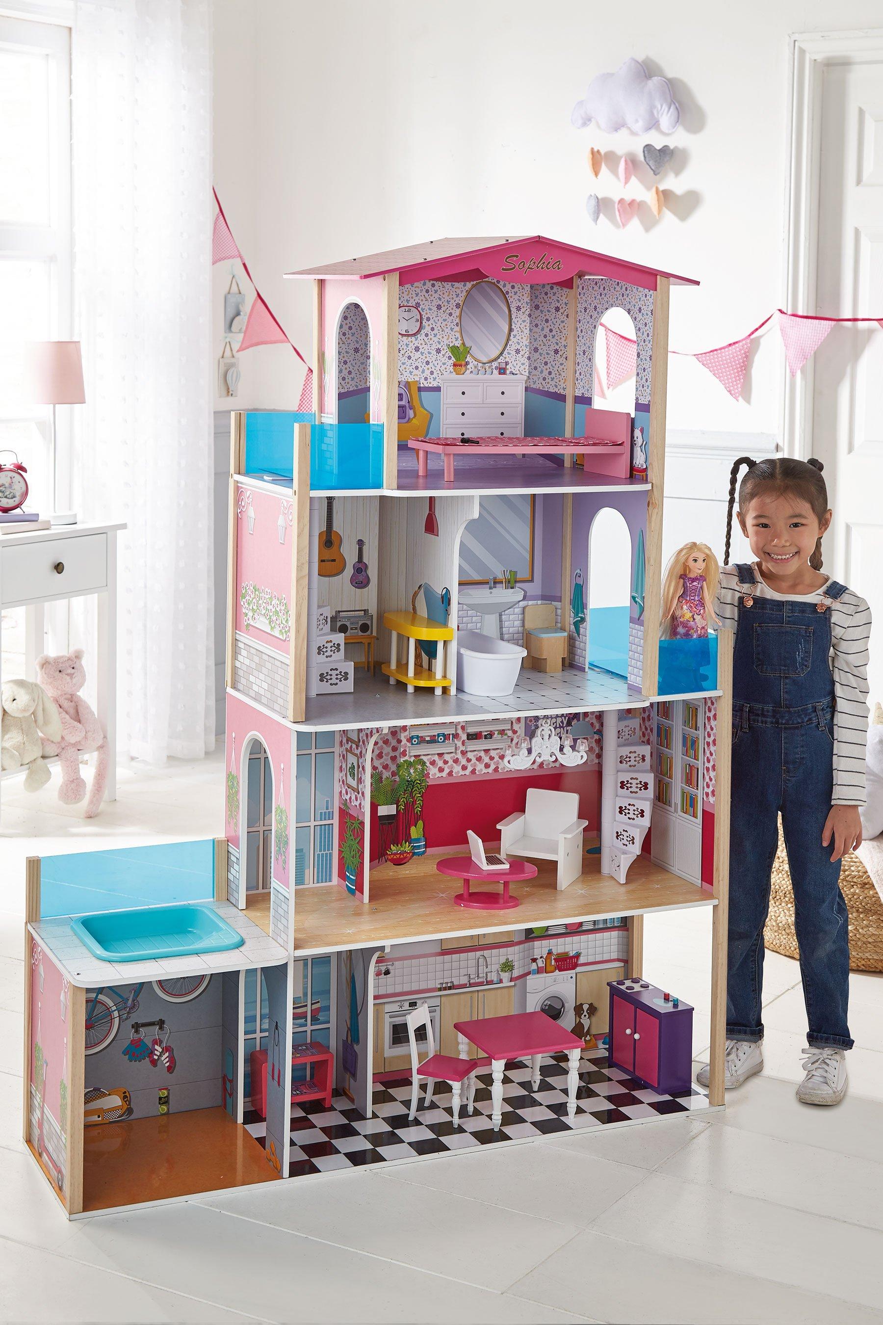 personalised dolls house