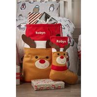 Image of Personalised Rudolph Sack and Stocking Set