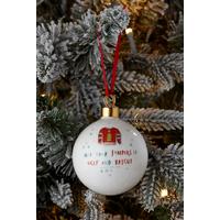 Image of Personalised Hotch Potch Jumpers Be Ugly Christmas Bauble