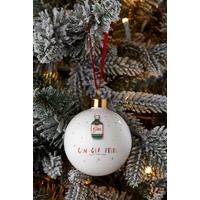 Image of Personalised Hotch Potch Gin-gle Christmas Bells Bauble