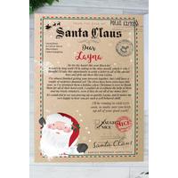 Image of Personalised Santa Claus Letter