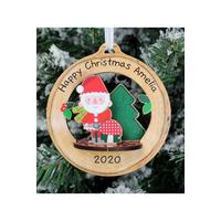 Image of Personalised Make Your Own Santa 3D Decoration Kit- Toadstool