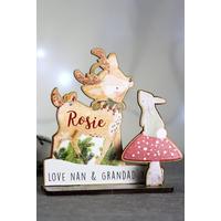 Image of Personalised Make Your Own Festive Fawn 3D Decoration Kit