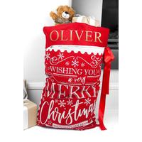 Image of Personalised Traditional Santa Sack