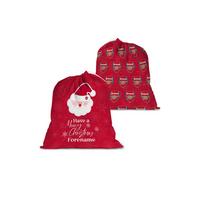 Image of Personalised Arsenal FC Merry Christmas Santa Sack