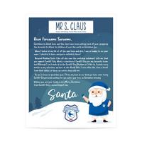 Image of Personalised Cardiff City FC Letter from Santa