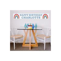 Image of Personalised Rainbow Banner